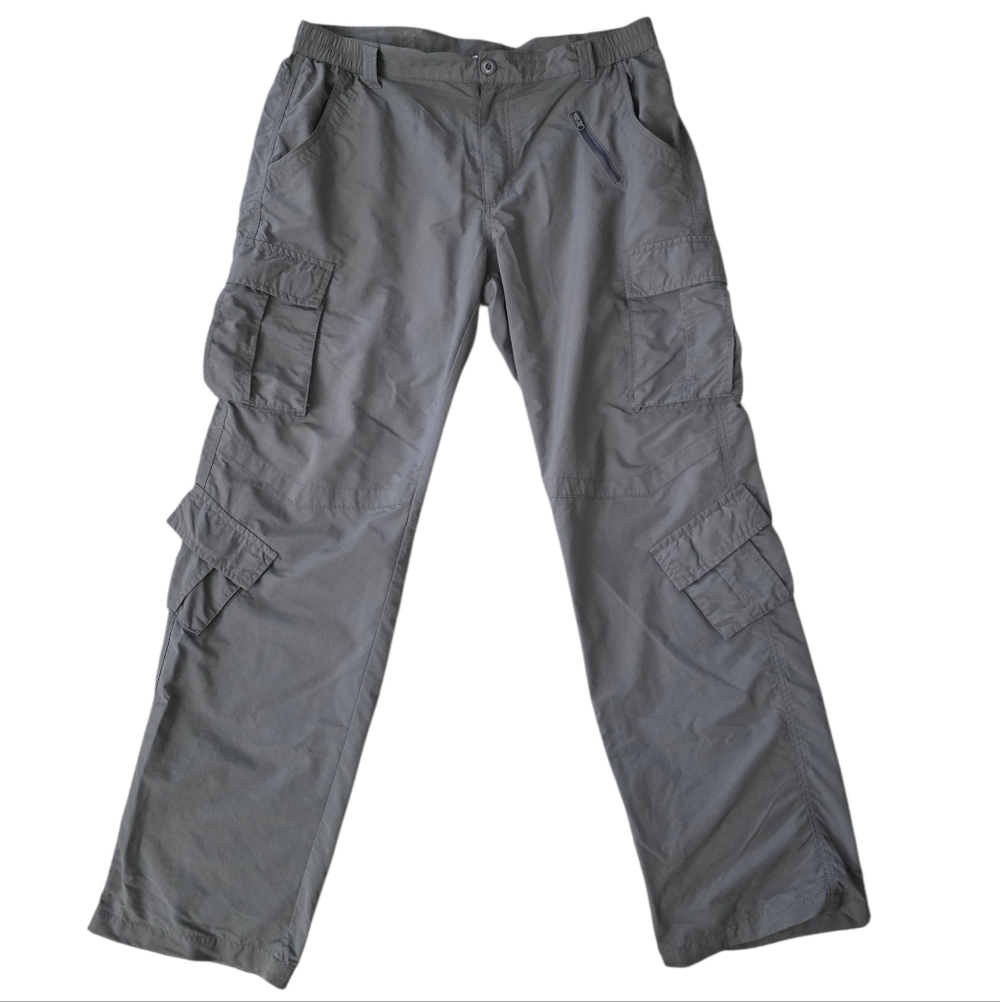 Men's Gray Hiking Outdoor Lightweight Cargo Pants